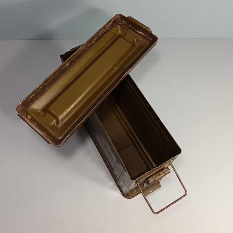 CAISSE A MUNITION CALIBRE 30 US WW2 AMMUNITION BOX CAL. 30 M1